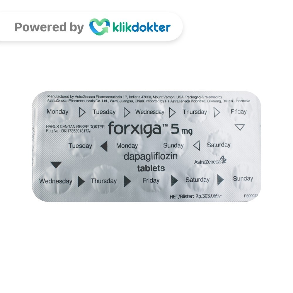 Forxiga 5mg 14 Tablet