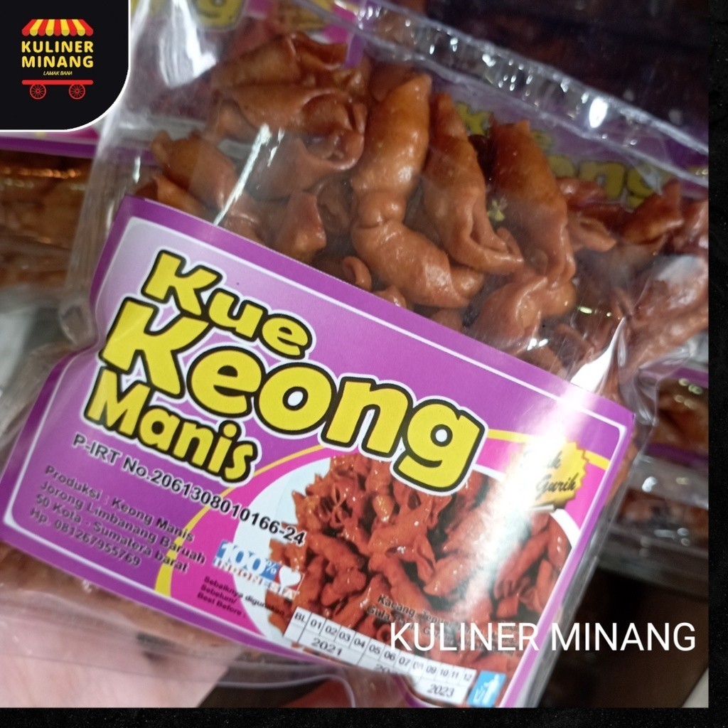 

Kue keong manis Kacang Selimut 250g