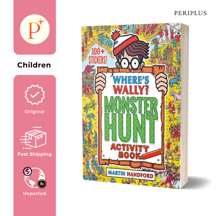 

[PROMO MURAH] Where's Wally Monster Hunt: Activity Book - 9781529507379