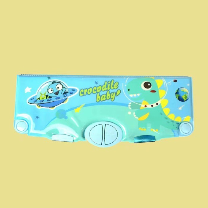 

Tempat pensil Anak Kotak Penyimpanan Alat Tulis Sekolah Bahan Plastik - Crocodile