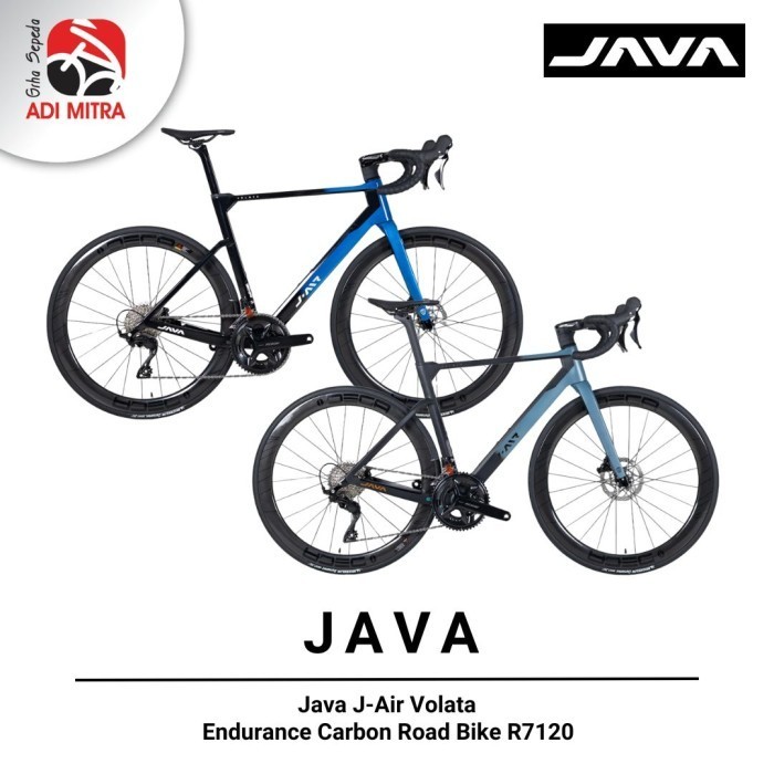 Java J-Air Volata Endurance Carbon Road Bike R7120 Full Bike Carbon 24 Speed