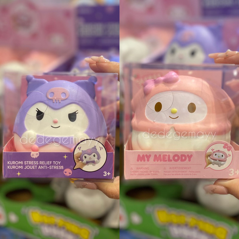 Miniso x Sanrio - Stress Relief Toy Sanrio | Squishy Kuromi My Melody