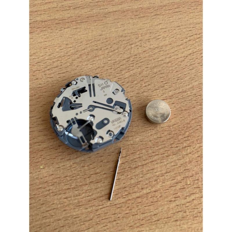 MESIN JAM TANGAN VK68A VK 68 A CHRONO 3 6 9 ORIGINAL JAPAN