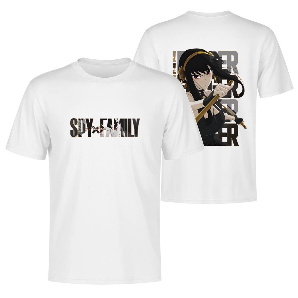 ANIME SHIRT - ETQT - SPY X FAMILY - YOR FORGER ROUND NECK cod Original Design Cotton High Quality Un