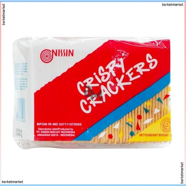 

NISSIN CRISPY CRACKERS 250 GR