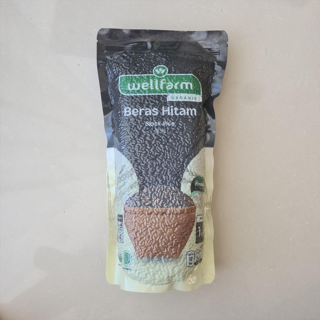 

Wellfarm Beras Hitam Organik 1kg ( Organic Black Rice )