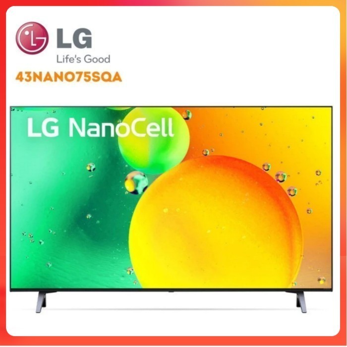 TV LG 43NANO75SQA / 43NANO75 43 Inch Nano Cell Smart TV UHD 4K