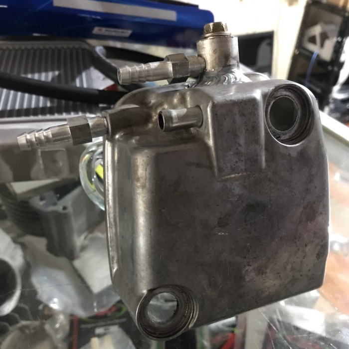 Termurah TUTUP HEAD OIL COOLER BEAT KARBU VARIO BEAT FI BEAT ESP SCOOPY ESP - Beat fi kzl