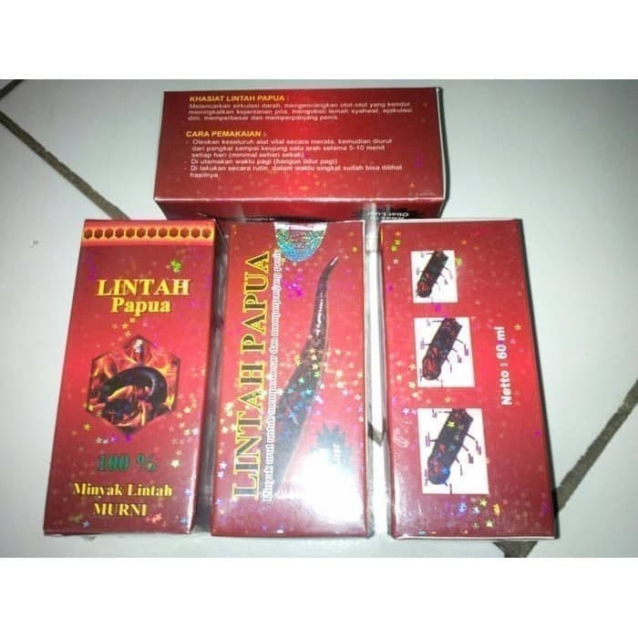 Lintah Merah Papua Original 100% Grosir