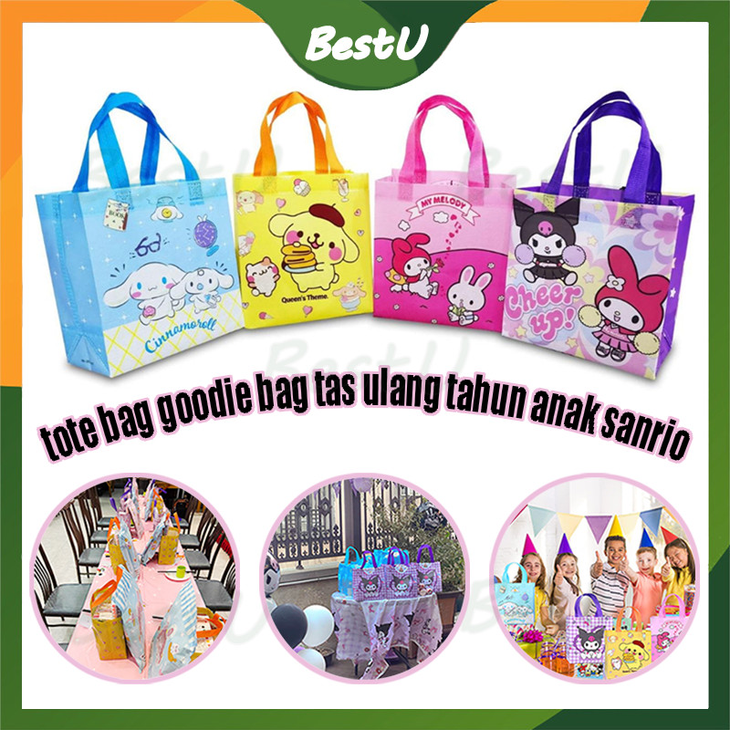 

tas ulang tahun karakter sanrio /goodie bag sanrio tas/ ulang tahun karakter sanrio / tas ulta cinnmoroll kuromi melody