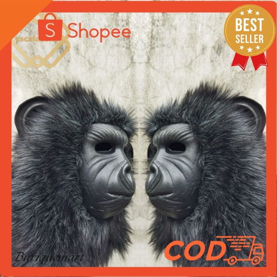 TOPENG MONYET TOPENG GORILA TOPENG KERA SAKTI TOPENG KERA TOPENG KARNAVAL KARAKTER MONYET BRQ