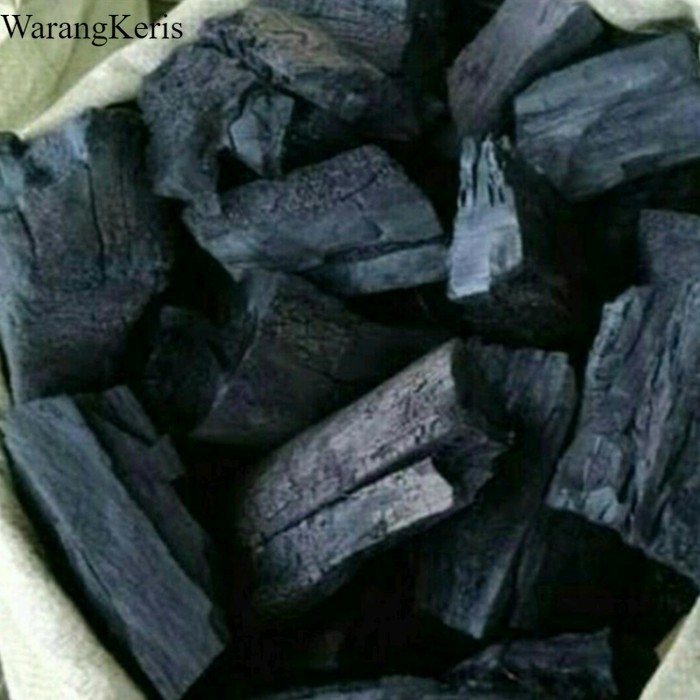 

Arang Kayu Media Tanam Anggrek 500Gr murah