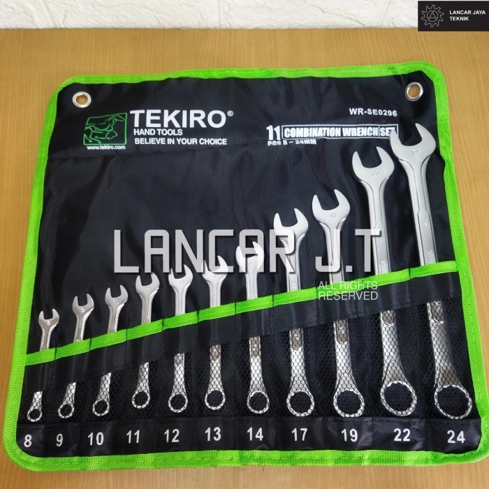 TEKIRO KUNCI RING PAS SET 11 PCS 8-24 TEKIRO KUNCI RING PAS SET 8-24