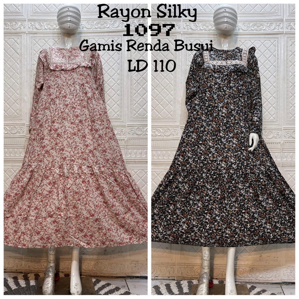 GAMIS RAYON GAMIS MUSLIM SILKY GAMIS KEKINIAN RAYON SILKY