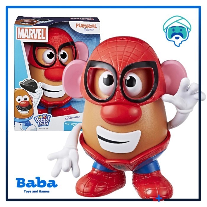 Mainan Hasbro Playskool Mr Potato Head Spiderman Toy Story Figure Set /Bab