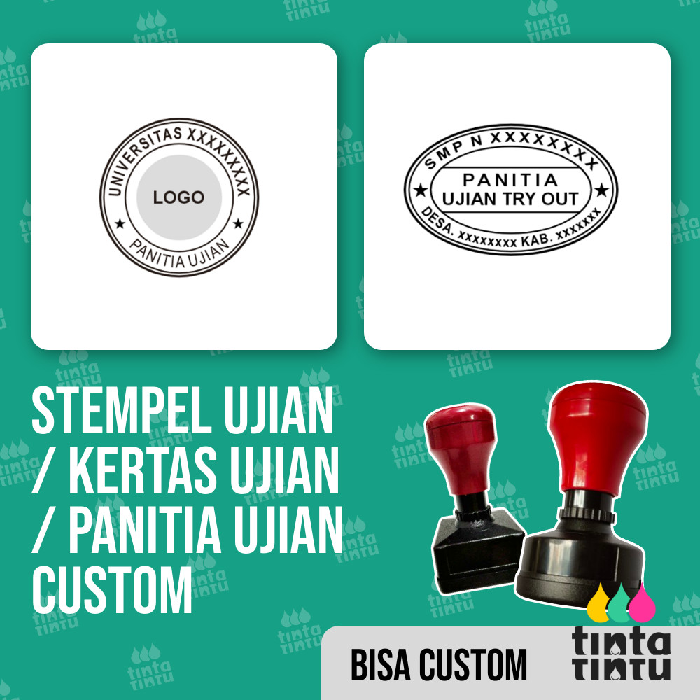 

Stempel Ujian / Kertas Ujian / Panitia Ujian Custom