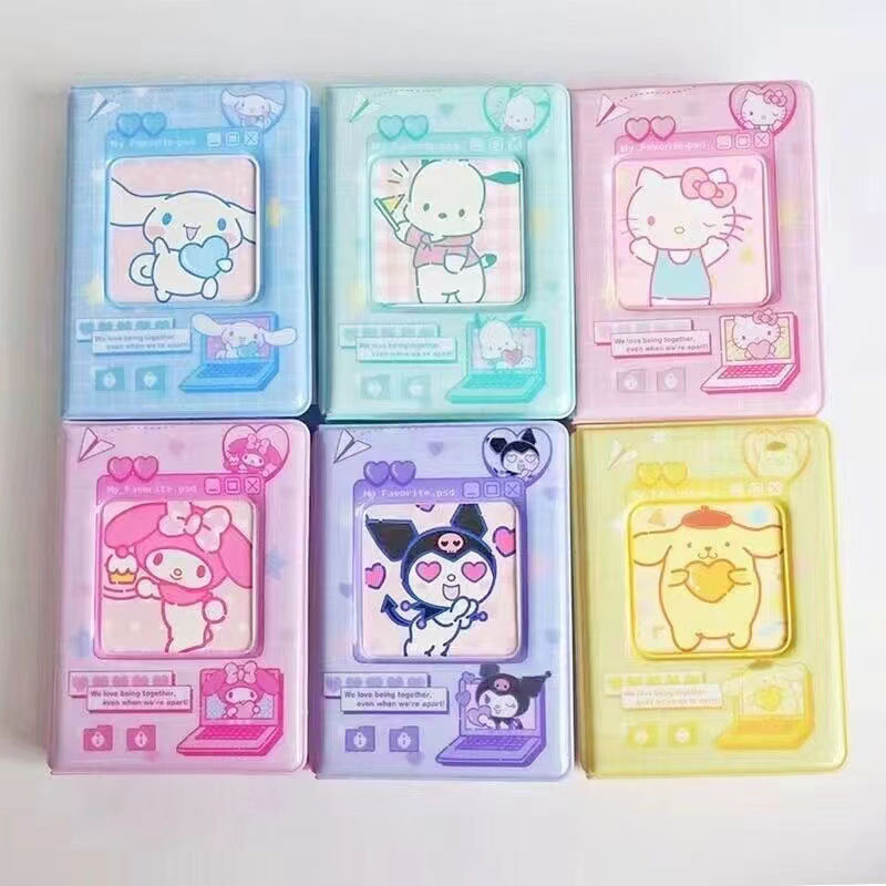

COD✨Album Foto Polaroid 3 inci Sanrio Album Foto Polaroid Kreatif Album Foto Lucu Album Kartu Penyimpanan Idola-be