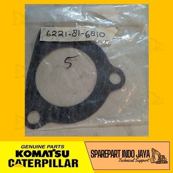 GASKET 6221-81-6810 GENUINE PART KOMATSU GASKET 6221816810