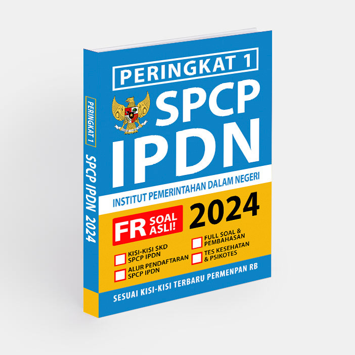 BUKU SPCP IPDN 2024 - BUKU KEDINASAN IPDN 2024 - SOAL UJIAN IPDN 2024 - Media Eduka
