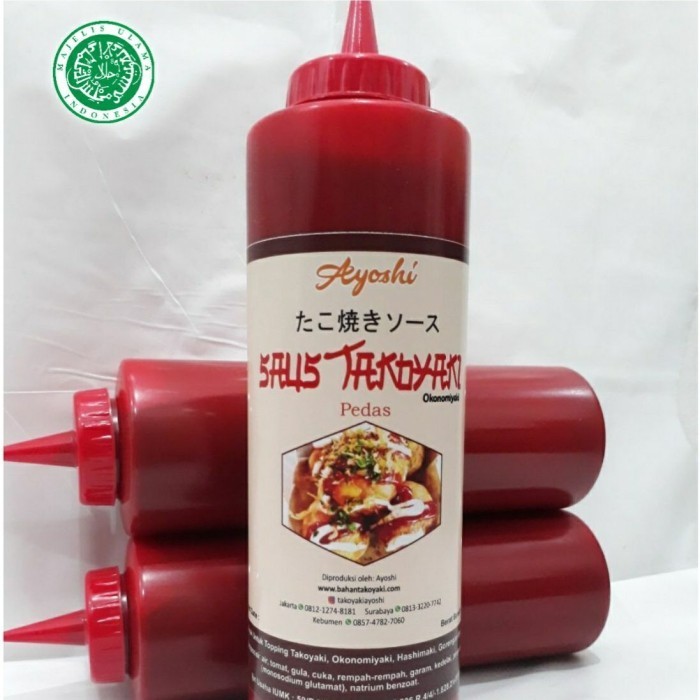 

New Arrival Saus Takoyaki PEDAS Botol Lentur Mudah Tuang Bisa Pakai BERKALI-KALI