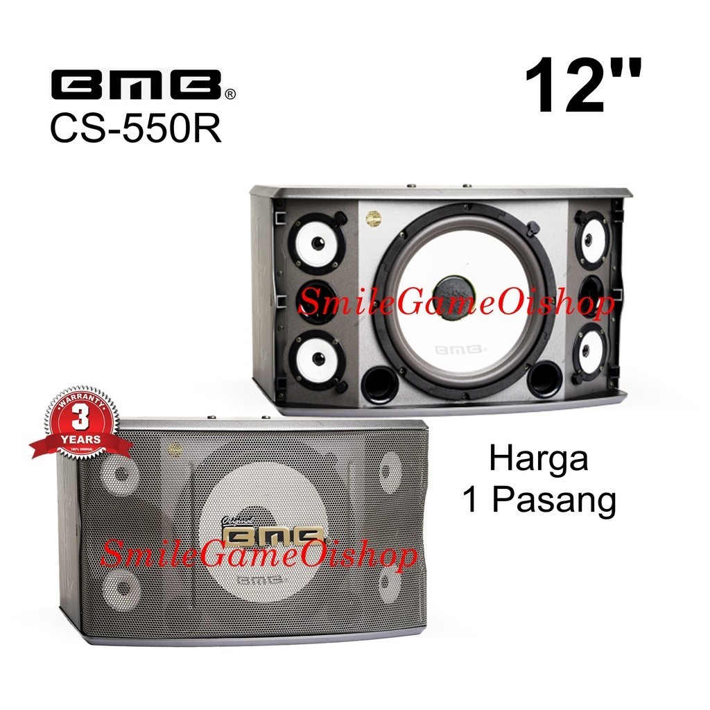 PROMO SPESIAL BMB Speaker CS-550R Speaker Passive BMB 12 Inch 1 Pasang