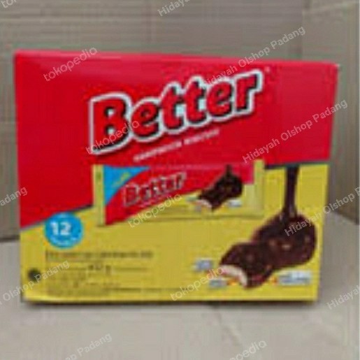 

Better sandwich Biskuit 36 gr Box isi 12 pvs