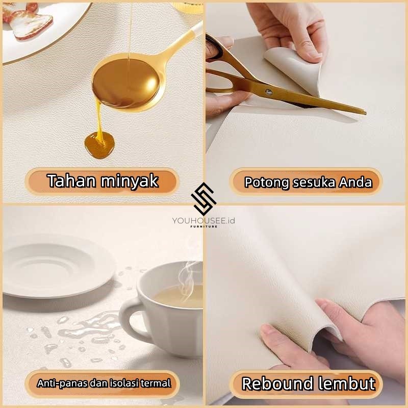 Taplak Meja Ruang Tamu Anti Air/Alas Meja Makan Rumah Anti Air/Taplak Meja Tamu Premium/Taplak Meja