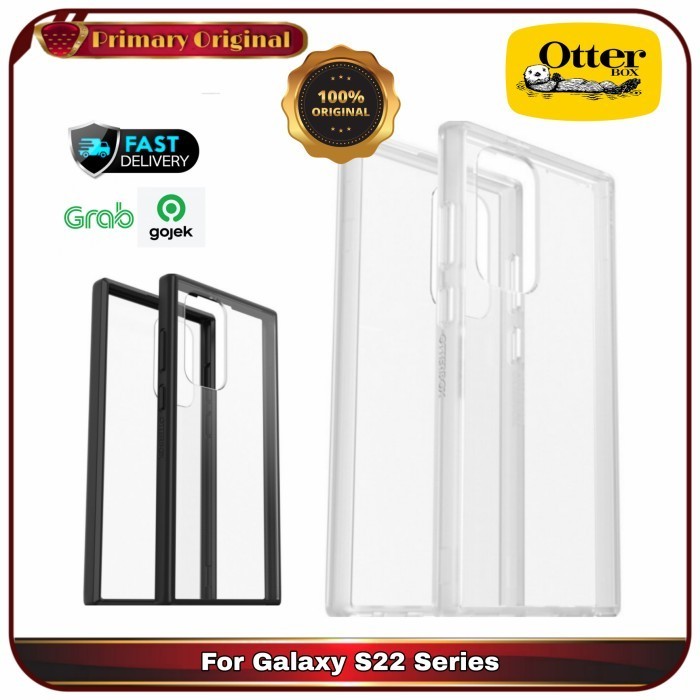 Case Samsung Galaxy S22 S 22 Ultra Plus OTTERBOX REACT Casing Original