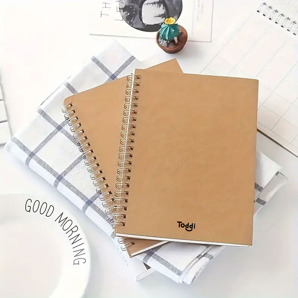 

Buku Catatan Harian Notebook Jilid Spiral 50 Lembar Notebook A5 / Diary Book / Sketch Book / Journal Book - Ukuran A5 (100 Halaman / 50 Lembar)