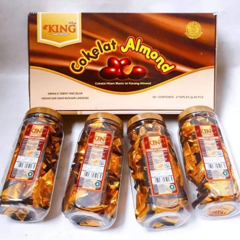 

1 toples Coklat Almond D'