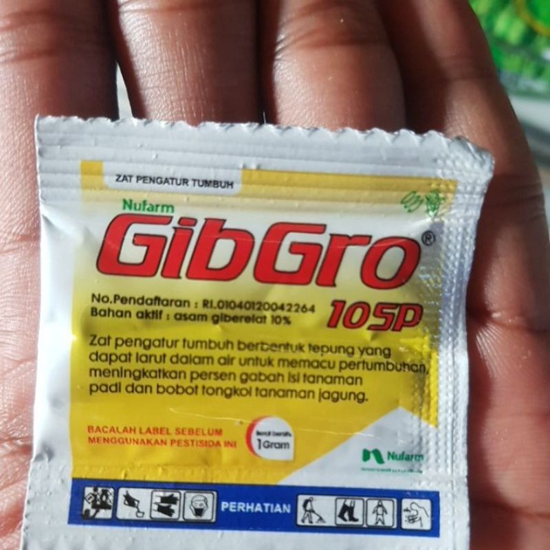 zpt Gibgro 10sp kemasan 1gr / gibro
