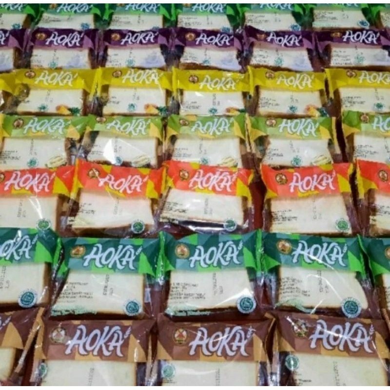 

(GOJEK/GRAB) Roti Aoka Panggang ( 1 Dus / 60 pcs )