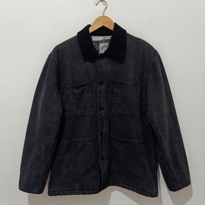 8Seconds Chore Jaket Denim Sherpa