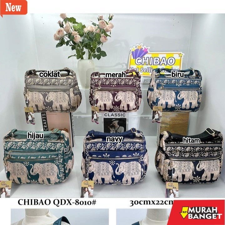 Selempang Wanita Kekinian Chibao Gajah parasit  tas selempang wanita sling bag cewek import ori keki