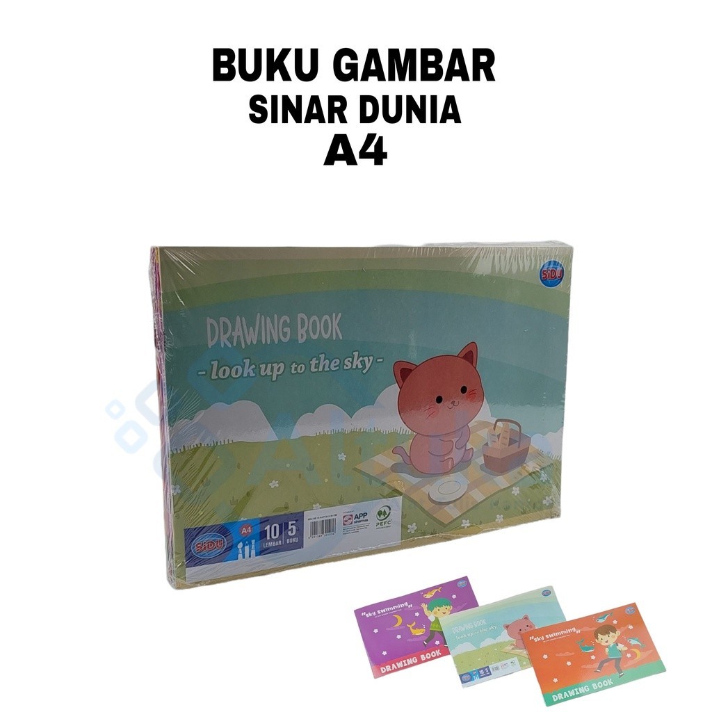 

Buku Gambar / Drawing Book A4 Sinar Dunia