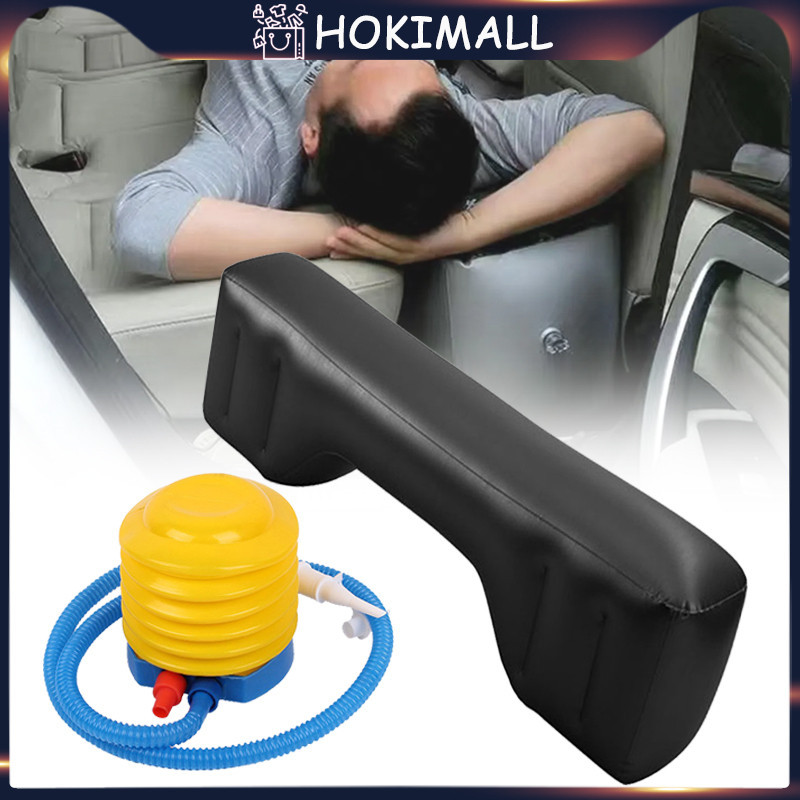 Bantal Angin Sandaran Kaki Mobil Panjang 135 cm dengan Pompa