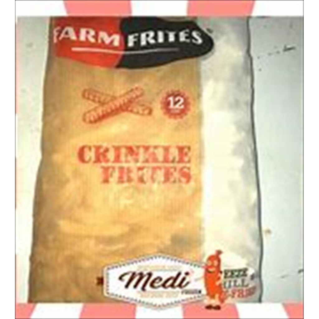 

KENTANG CRINKLE 2 KG - FARM FRITES