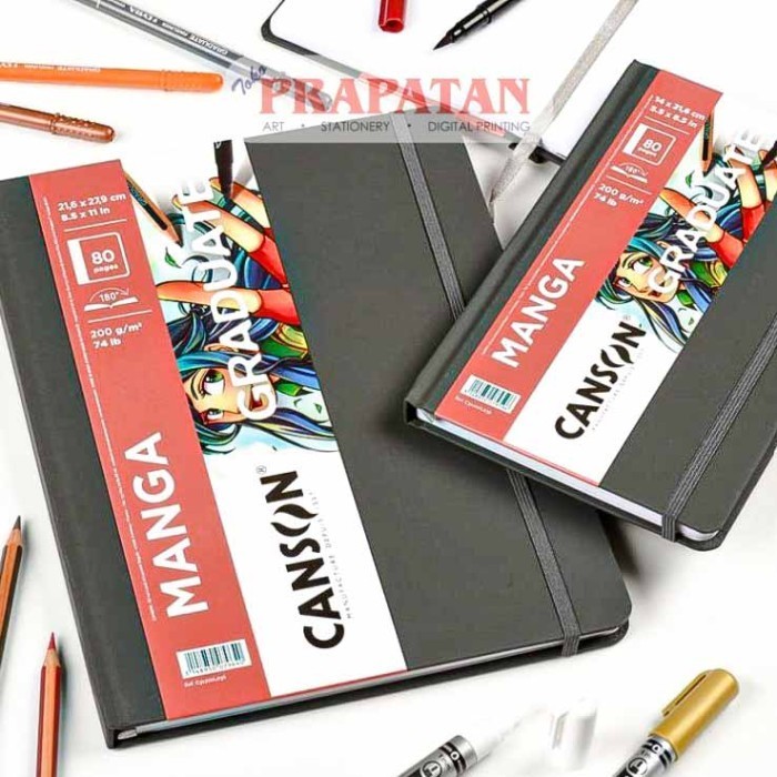 

DS99 GRADUATE Canson Manga Book | Sketchbook | Buku Gambar