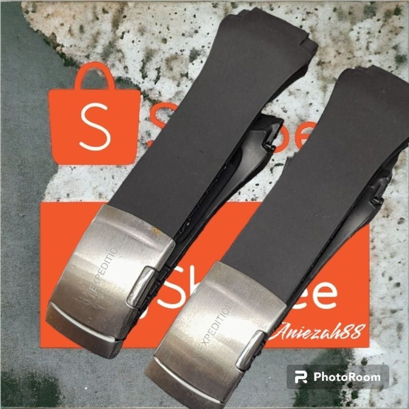 Strap Tali Rubber Jam Tangan Expedition E6335 Airborne