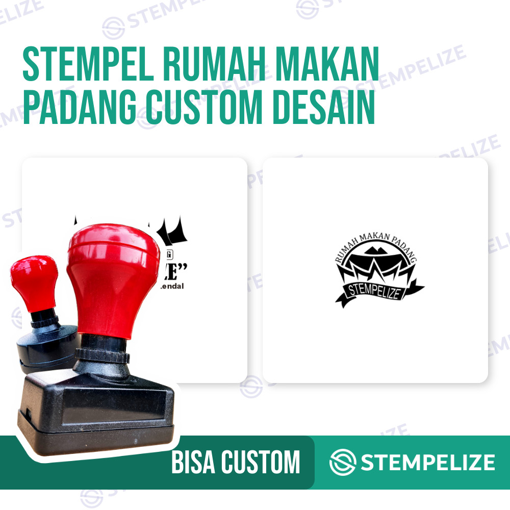 

Stempel Rumah Makan Padang Custom Desain