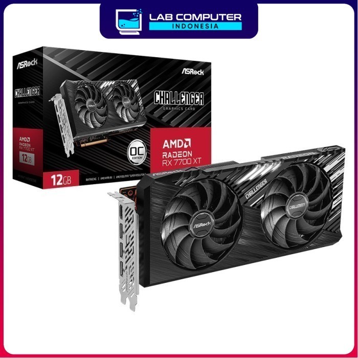 VGA ASRock Radeon RX 7700 XT 12GB Challenger OC