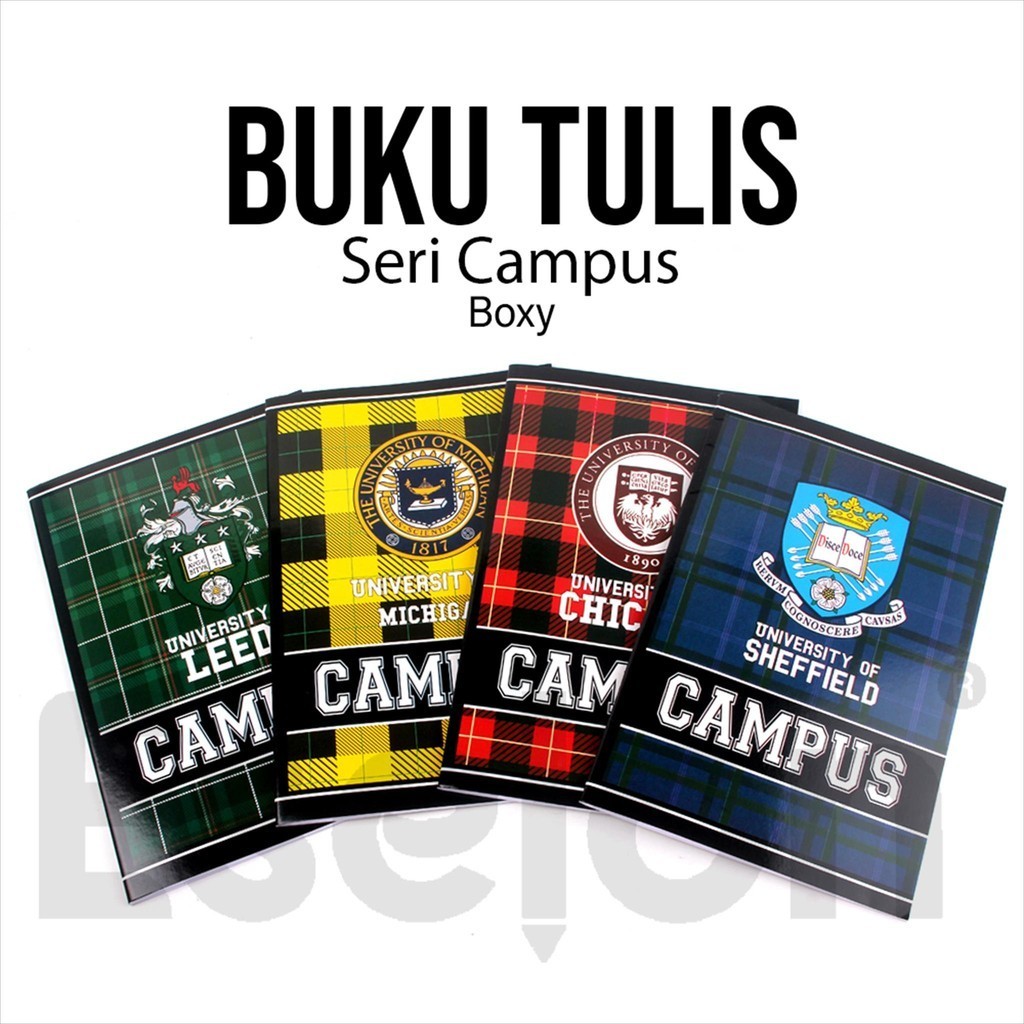 

10pcs Buku Tulis Campus 42lbr / 1pak Buku Tulis Boxi campus 42lbr