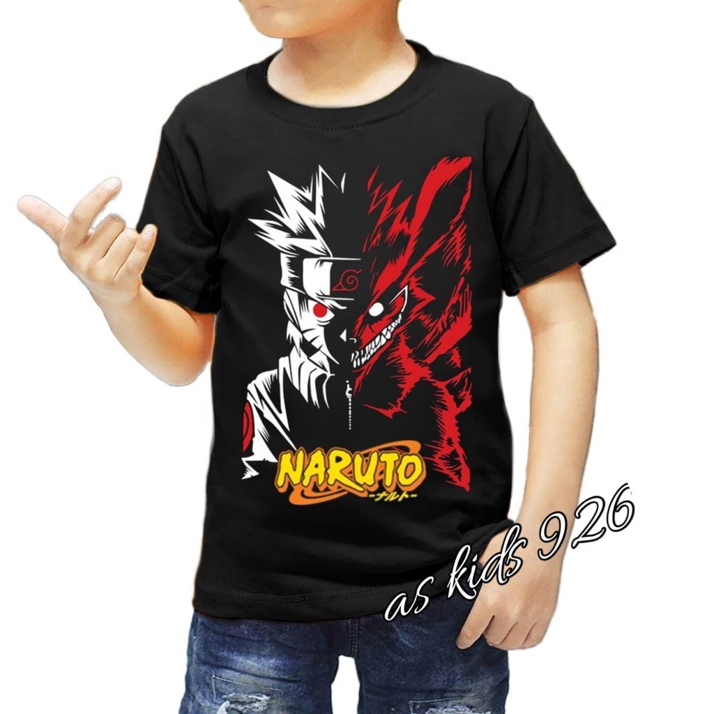 PAKAIAN KAOS ANAK LAKI NARUTO KEREN