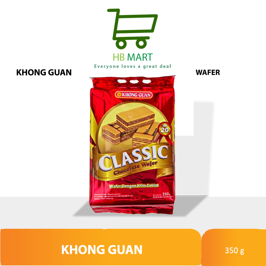 

KHONG GUAN CLASSIC WAFER 350GR