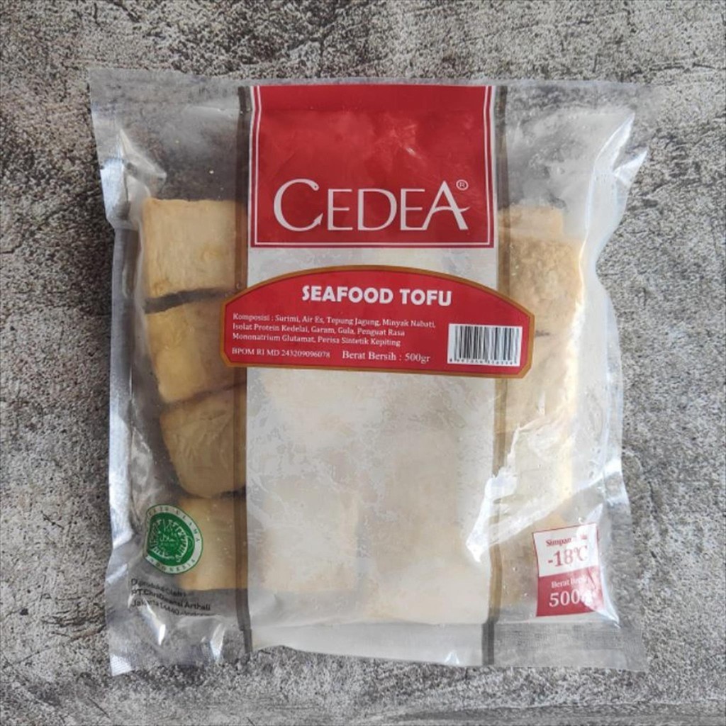 

FISH TOFU 500 GR - CEDEA TAHU IKAN 500 GR CEDEA