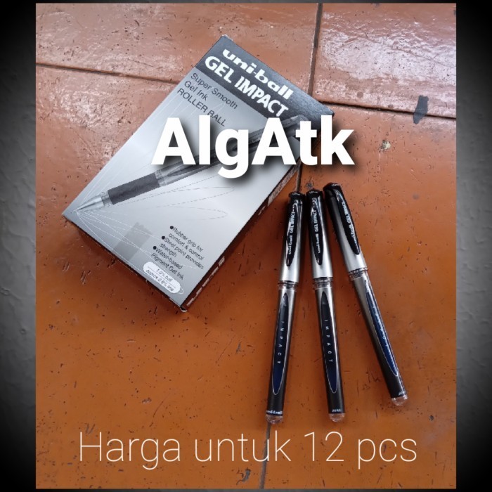 

[Terbaru]ATK UNI-BALL. PENA GEL IMPACT. UM-153S. - Hitam