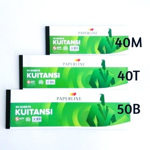 

Buku kuitansi paperline / buku kwitansi besar / sedang / kecil PPL