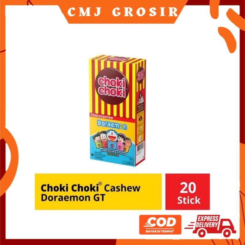 

Choki Choki Choco Cashew [1box isi 20pcs]