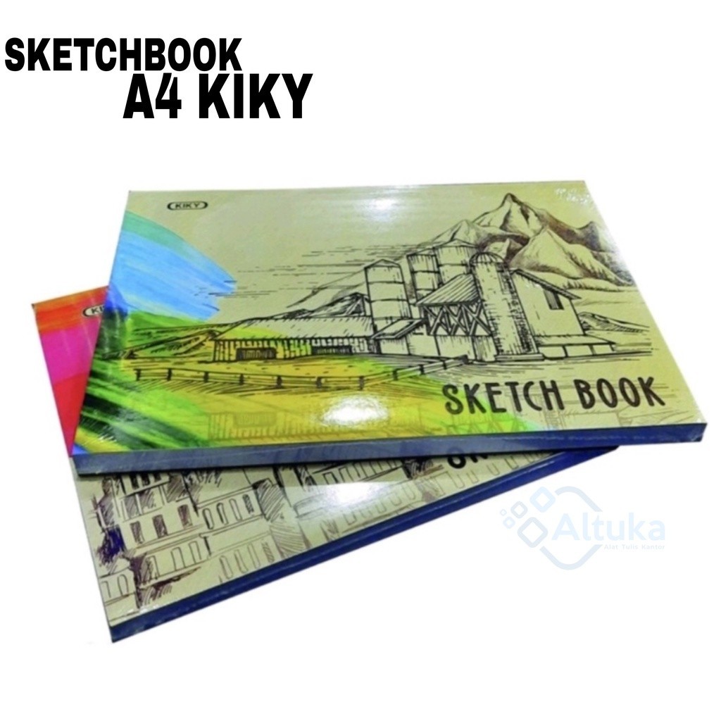 

Buku Sketsa / Sketchbook Kiky - A5 / Buku Gambar Sketsa A5 Kiky