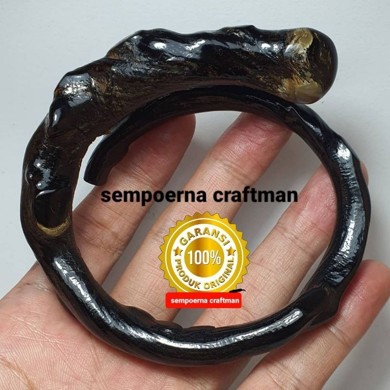 Gelang Akar Bahar Bonggol Berbatu Asli Alami Super 100% Original